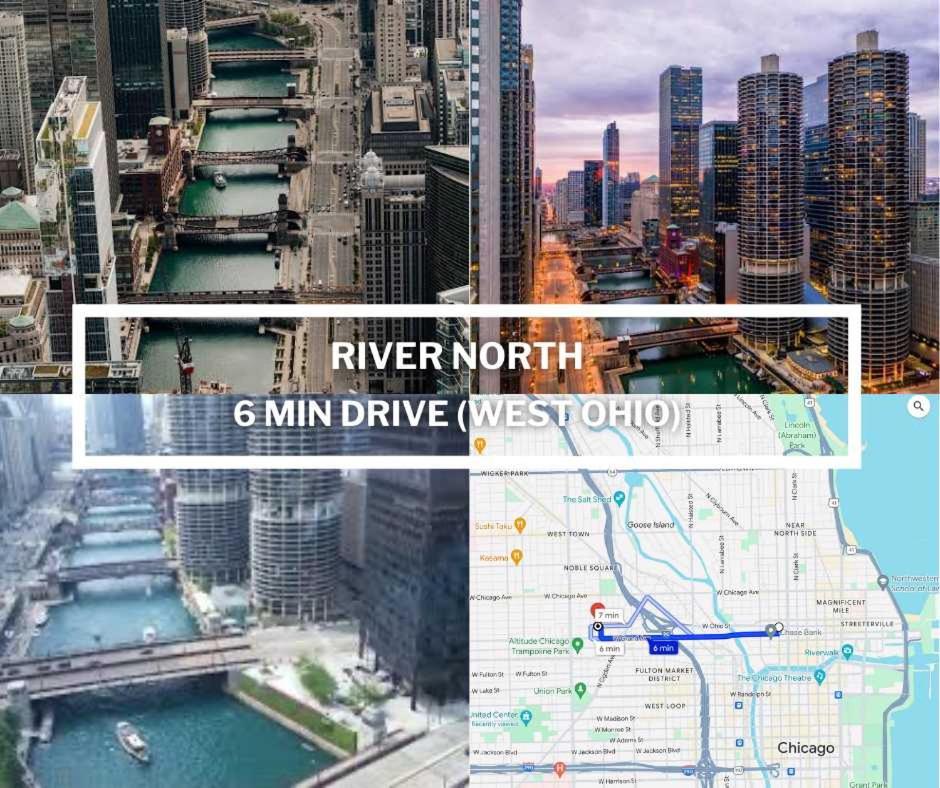 Stylish 2Br Urban Retreat In River West Chicago Dış mekan fotoğraf